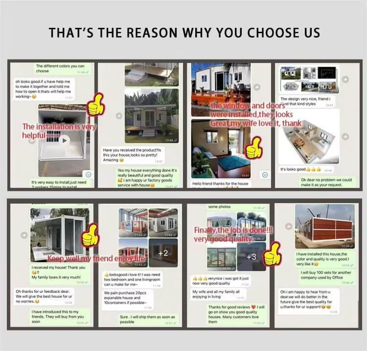 THAT'S THE REASON WHY YOU CHOOSE US