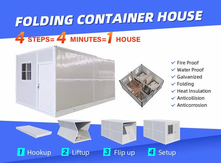 foldable container house price