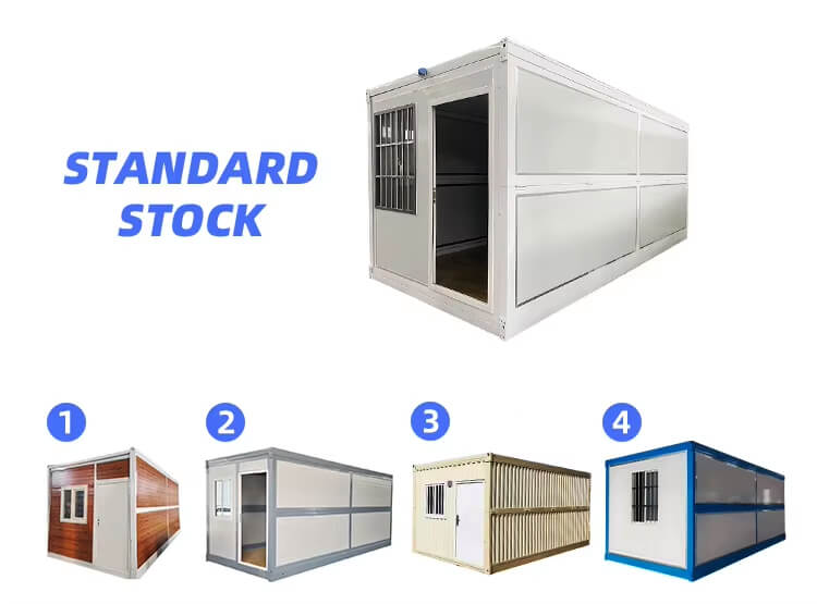 foldable mobile container house