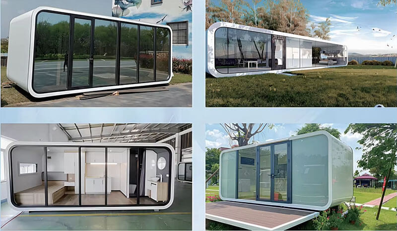China Supplier 20 40 Foot Luxury Fabricated House