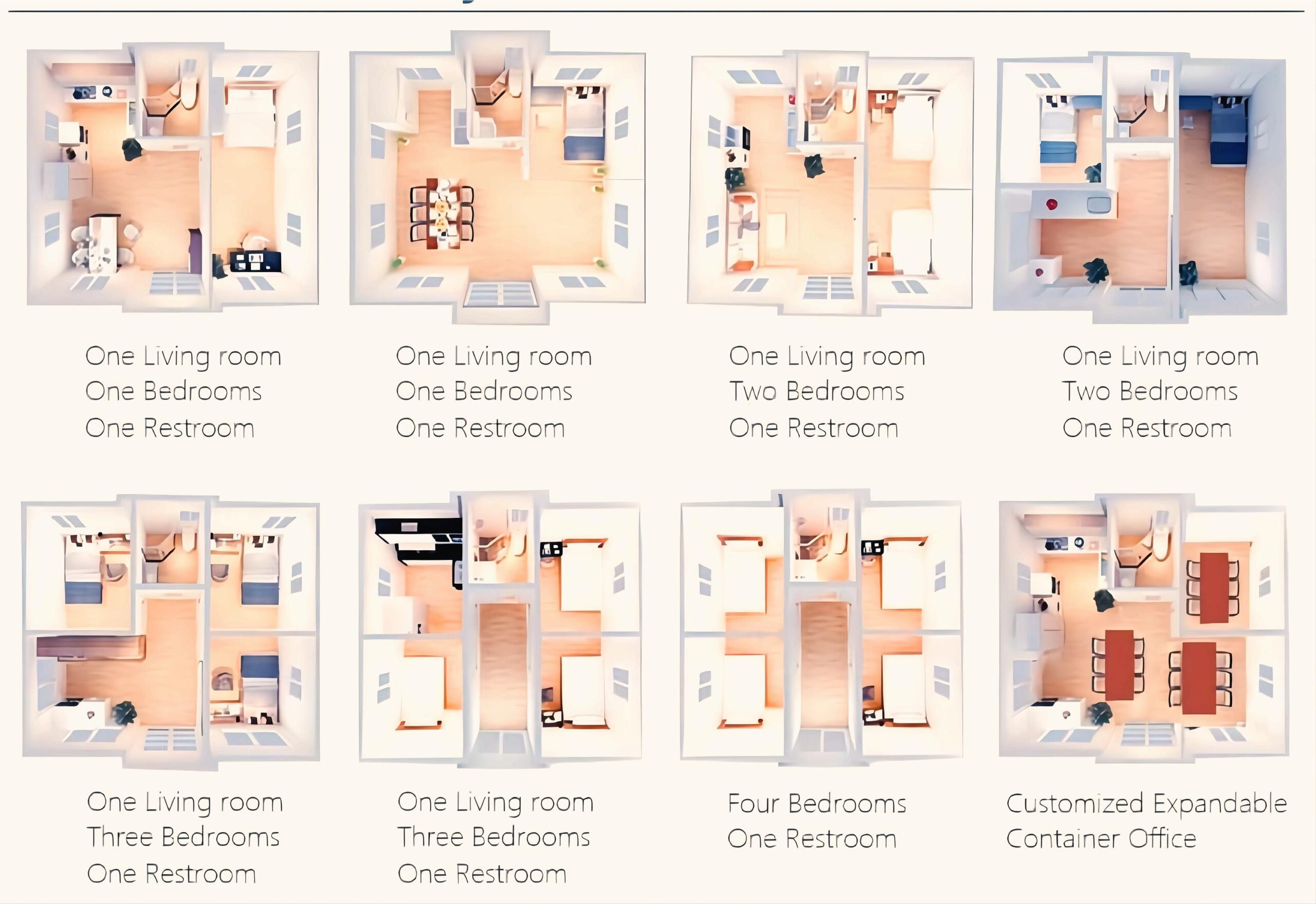 Different layout