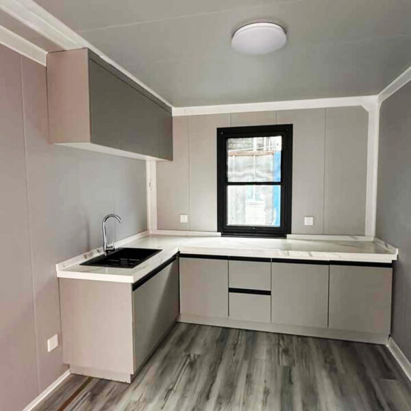 expandable container house interior
