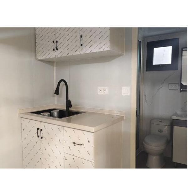 Mobile Prefabricated Foldable Casa Tiny Prefab Flat Pack Container House with Bathroom and Kitchen Living Folding - Image 2