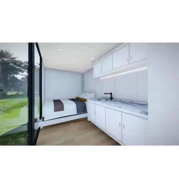 20ft apple cabin bedroom