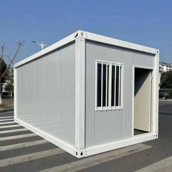 20 ft Detachable Container House Cabin Modular Tiny House Prefab Relief Camp Emergency Rescue Mobile Living Container House - Image 2