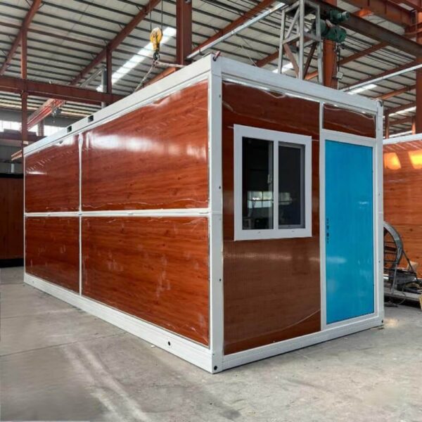 Z Type Flat Pack Folding Container House 20ft 40ft Fast Build Prefabricated Tiny Office Sandwich Panel Material for Bedroom - Image 3