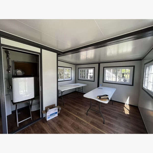 Ready-Made 40ft Luxury Mobile Container House 2 Bedroom Scalable Prefabricated Steel Structure Portable Home - Image 4