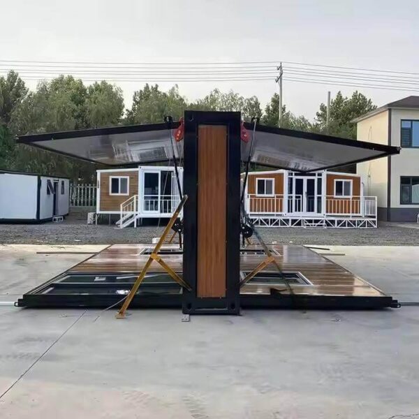 Double Wing Residential Folding Container House for Activity Rooms - Image 4