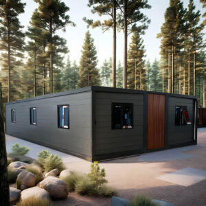 40Ft Luxury Expandable Container House 72 Sqm Mobile Home with Kitchen with Toilet Tiny Holiday Homes Portable Cabin Office