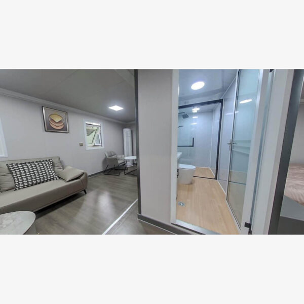 Ready-Made 40ft Luxury Mobile Container House 2 Bedroom Scalable Prefabricated Steel Structure Portable Home - Image 6