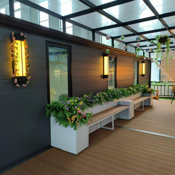 40Ft Luxury Expandable Container House 72 Sqm Mobile Home with Kitchen with Toilet Tiny Holiday Homes Portable Cabin Office - Image 2