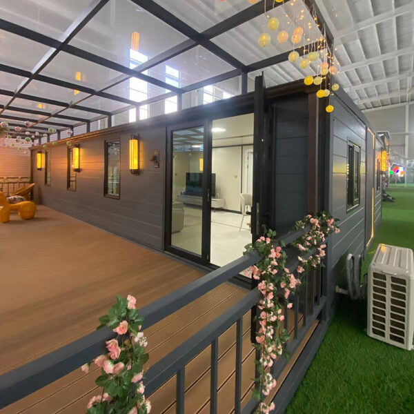 40Ft Luxury Expandable Container House 72 Sqm Mobile Home with Kitchen with Toilet Tiny Holiday Homes Portable Cabin Office - Image 5