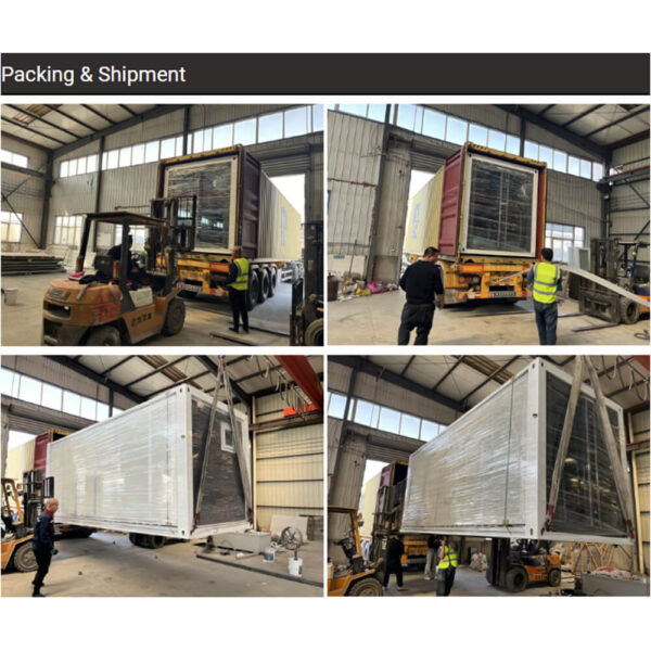 20/30/40ft Expandable Container House Camouflage Mini Home Tiny Homes Ready to Ship Made of Steel Sandwich Panel for Outdoor Use - Image 6
